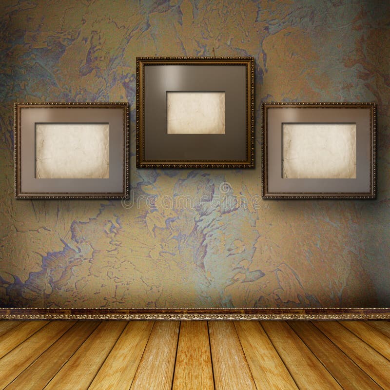 Interior of the old room stock image. Image of gold, pattern - 32253631