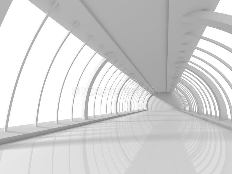 Modern Light Interior Architecture Background Stock Illustration ...