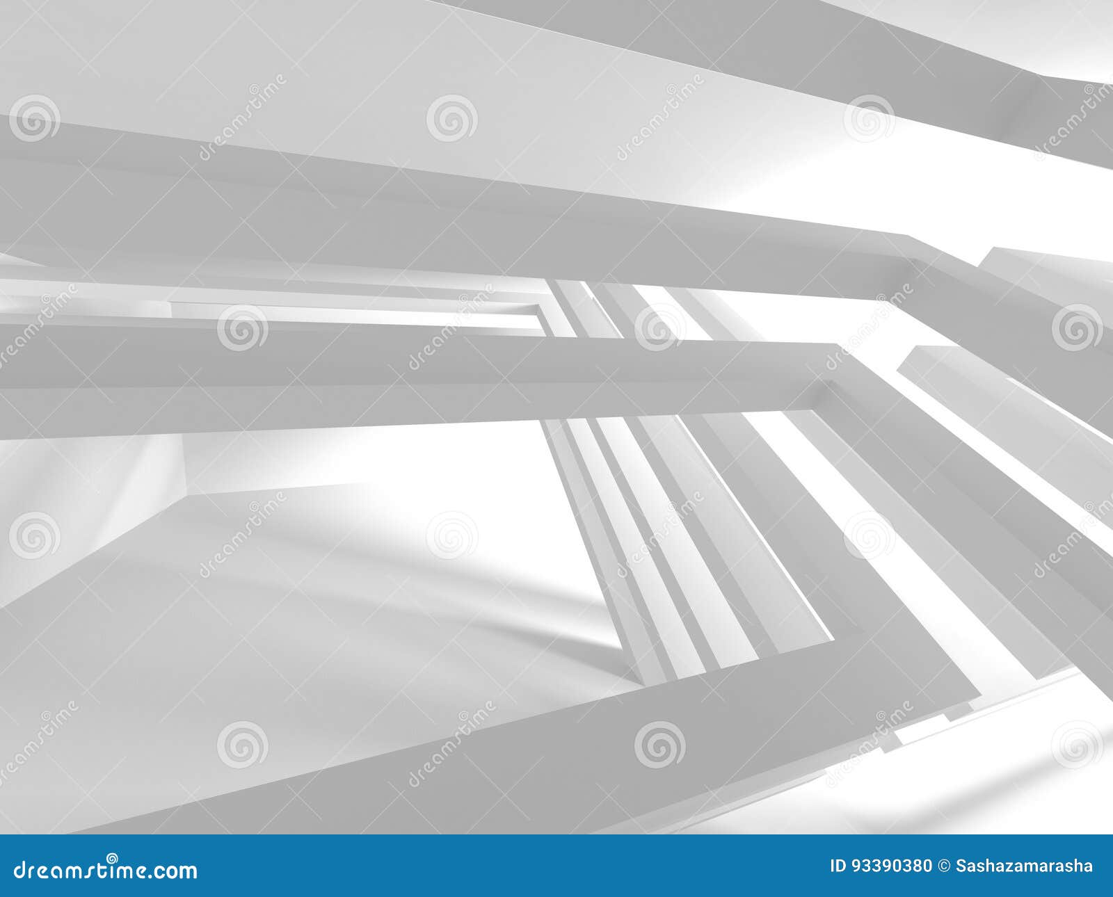 Abstract Architecture Modern Design Background Stock Illustration ...