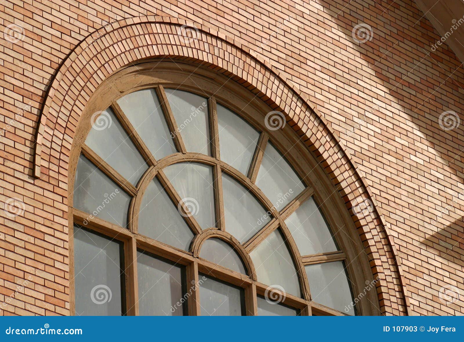 Arched Window stock image. Image of yellow, architecture - 107903