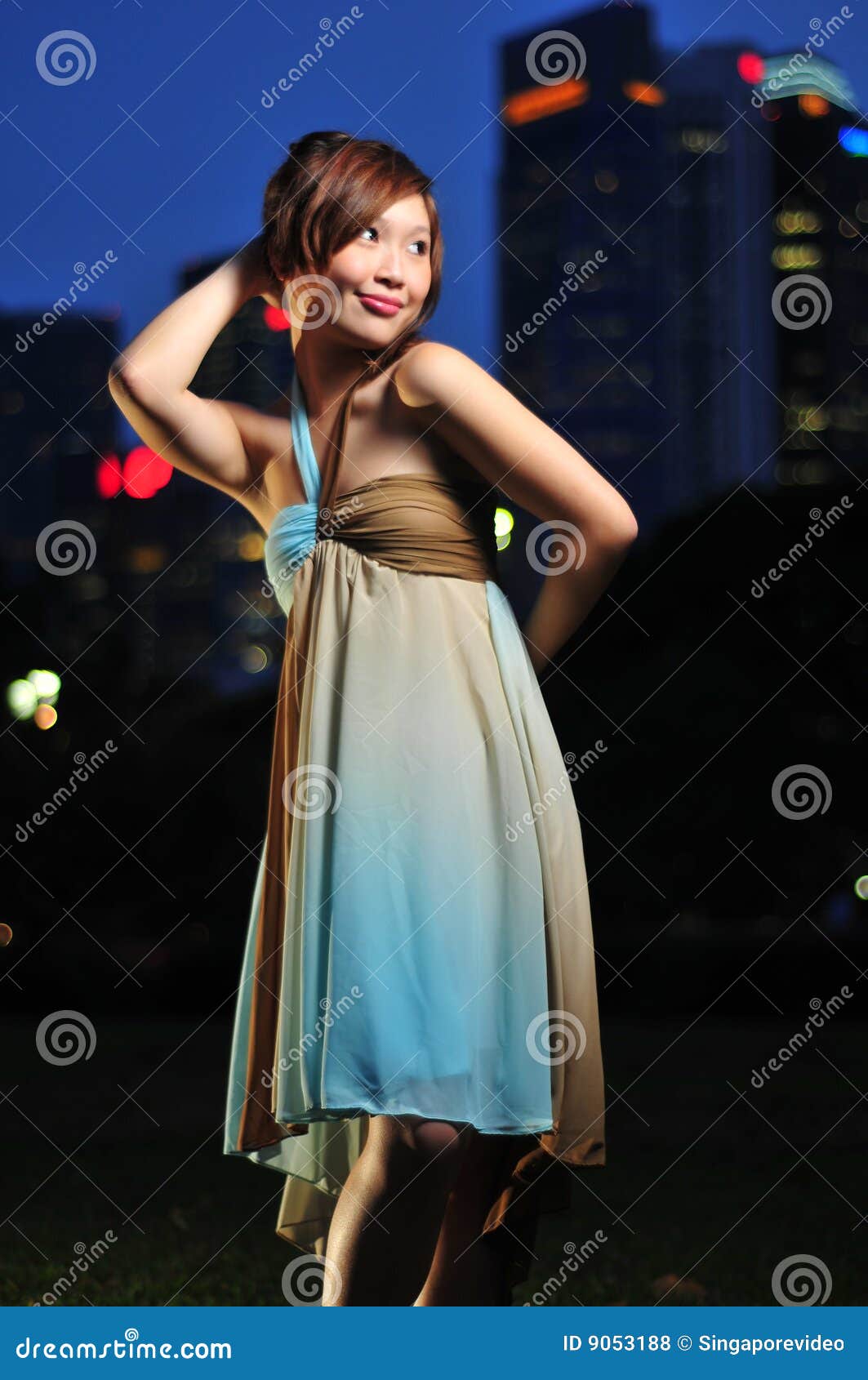 Beautiful Modern Asian Woman Stock Photo - Image of lady, faces: 9053188