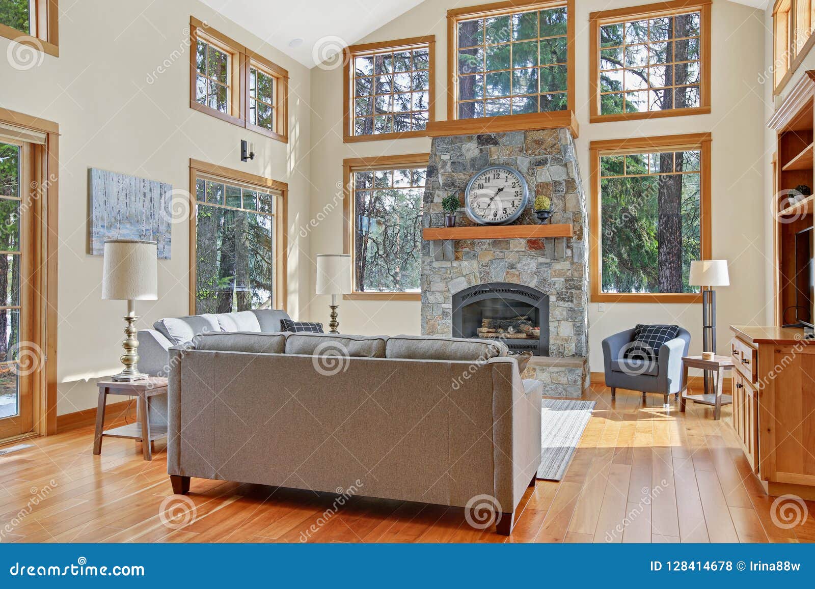 Stone Fireplace Vaulted Ceiling – Mriya.net