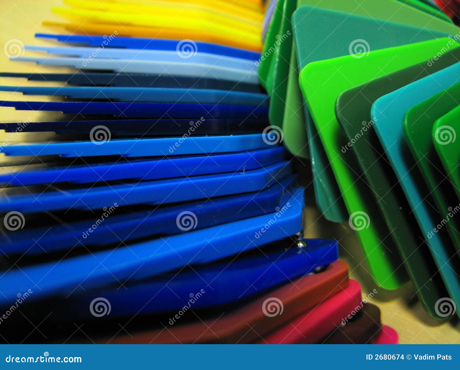 Color samples stock photo. Image of colors, rainbow, pink - 2680674