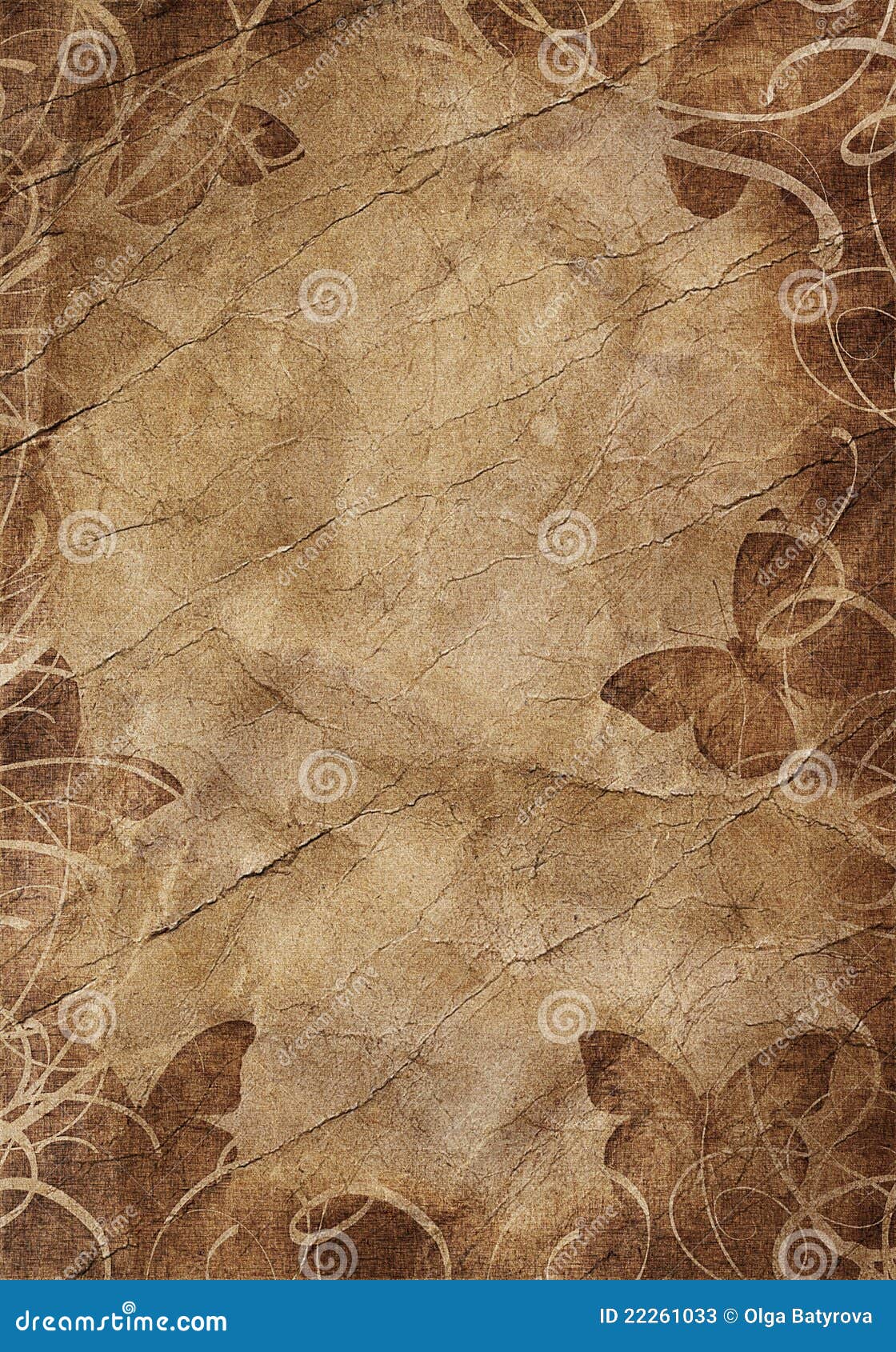 Floral grunge illustration stock illustration. Illustration of canvas ...