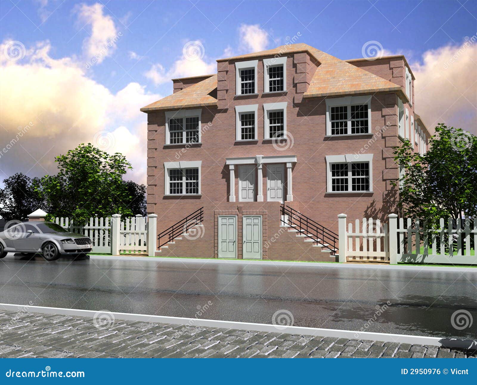 The modern luxury mansion stock photo. Image of luxury - 2950976