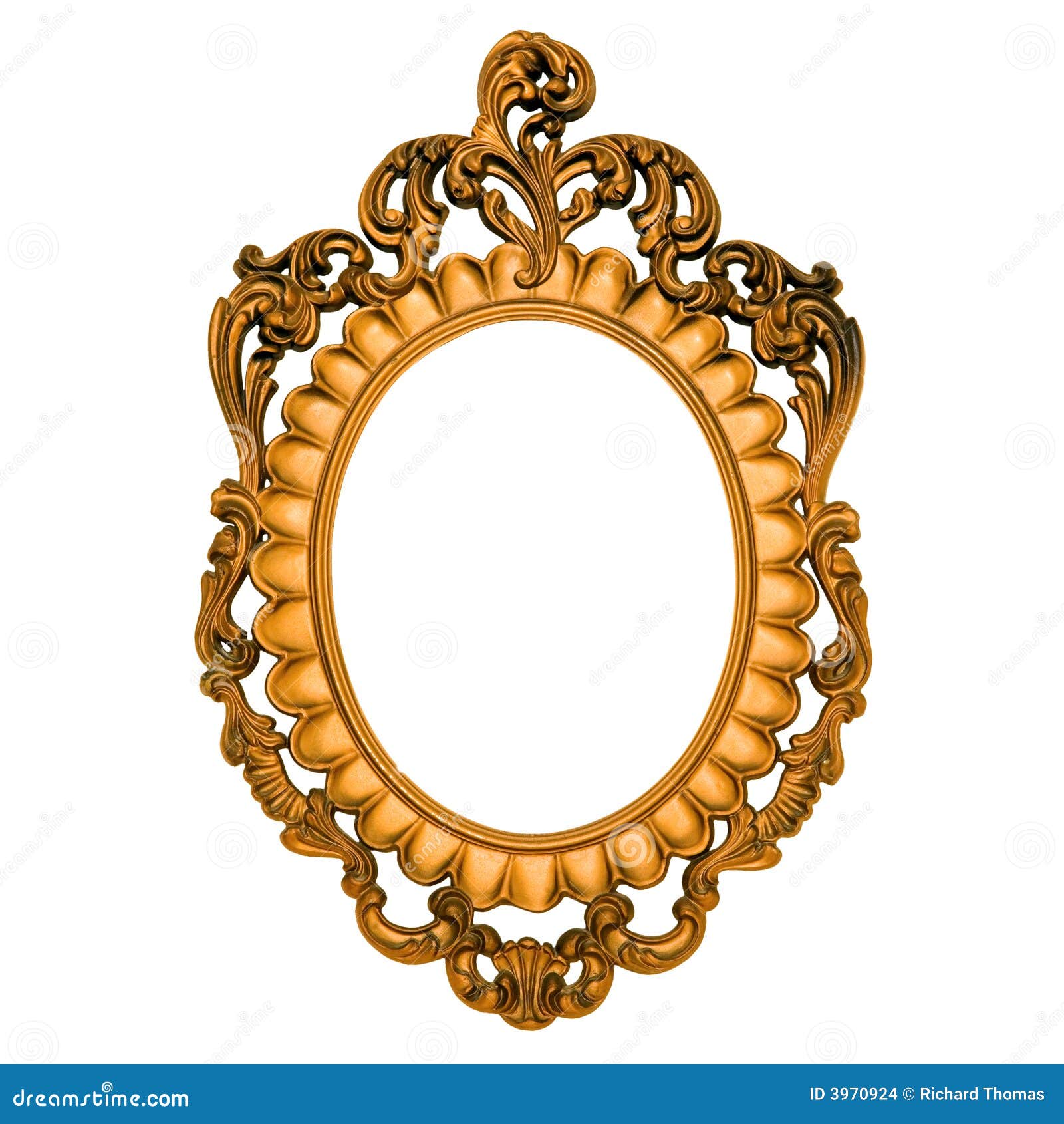 Ornate Gold Frame Stock Images - Image: 3970924