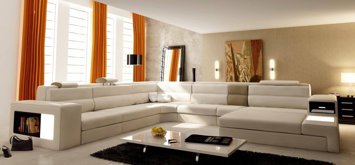Contemporary Living Room Designs Featuring Sectional Sofas - Top Dreamer