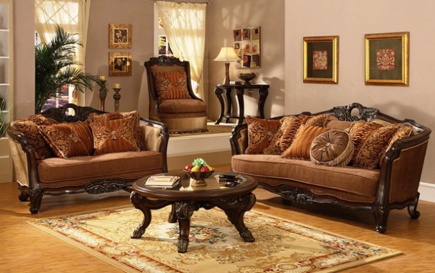 Setting your antique living room – TopsDecor.com