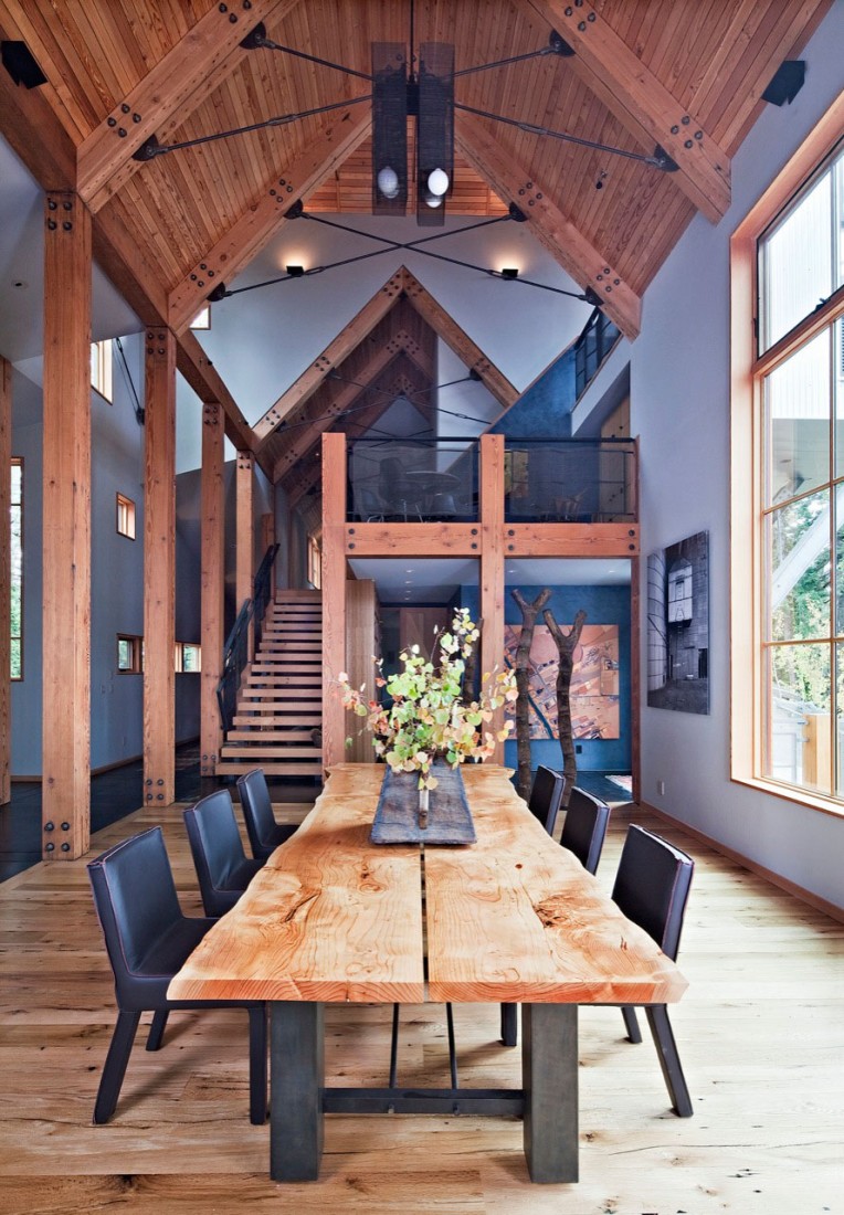 Sophisticated Dining Room in Earthy Tones | TrendBook Trend Forecasting