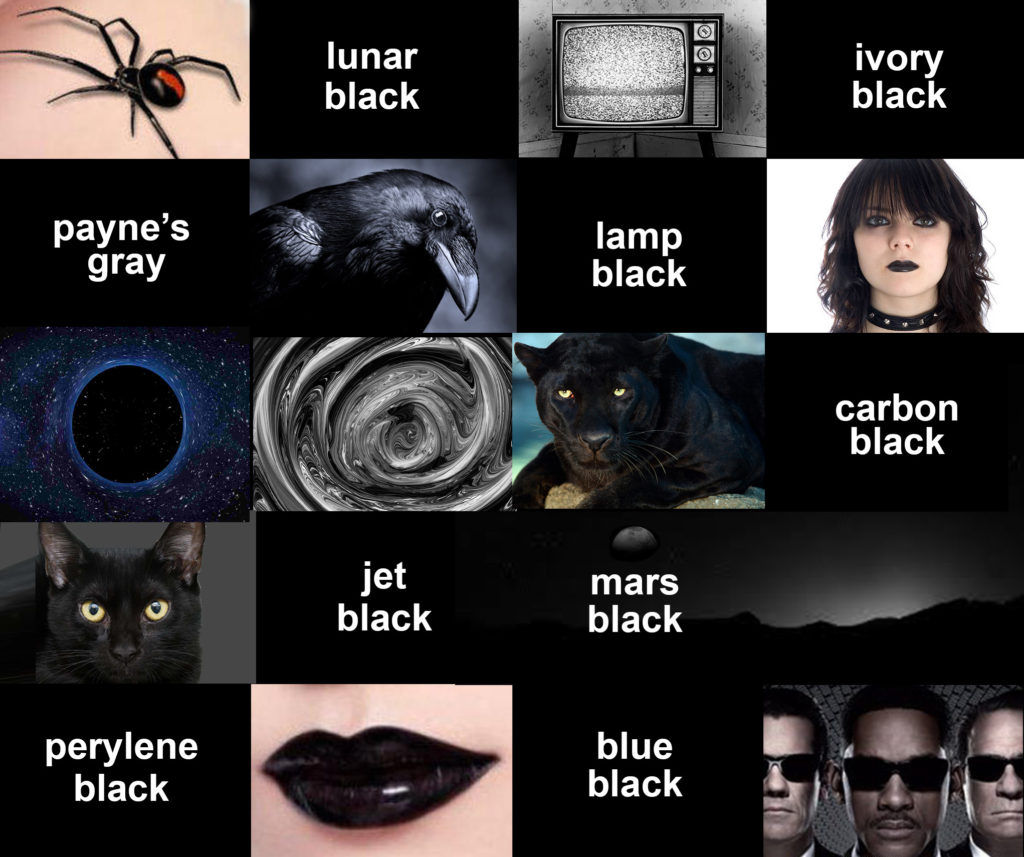 Shades of Black - University Art