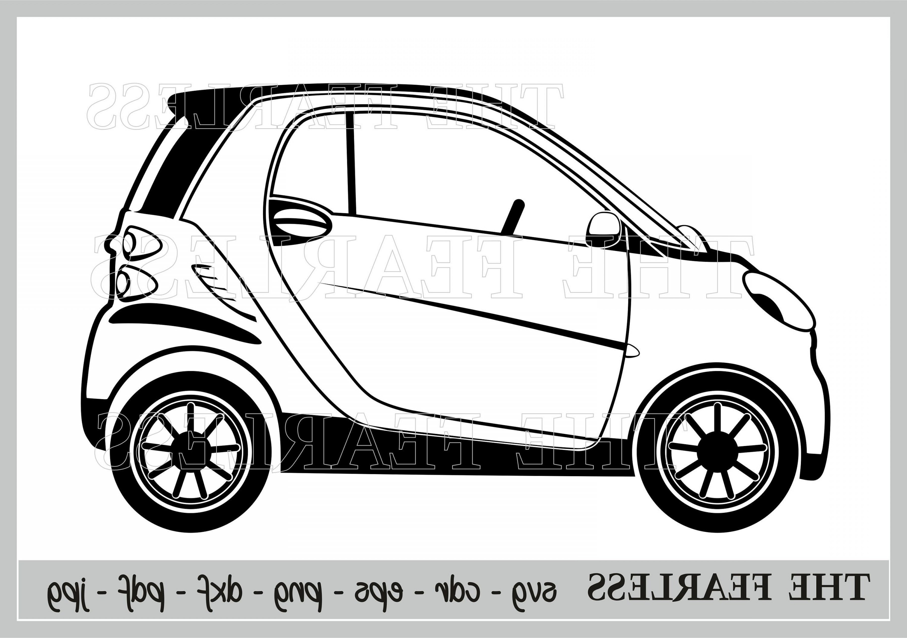 Smart Car Vector at Vectorified.com | Collection of Smart Car Vector ...