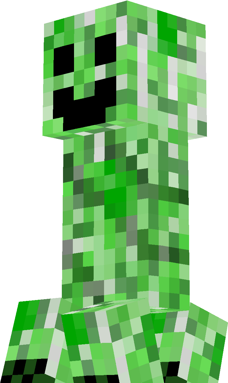 Download Minecraft Creeper Character | Wallpapers.com