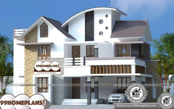 Kerala Home Exterior Design with Best Quality Challenging Exterior Plans