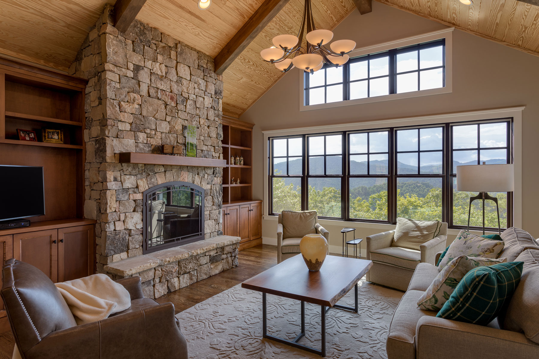Stone Fireplace Vaulted Ceiling – I Am Chris