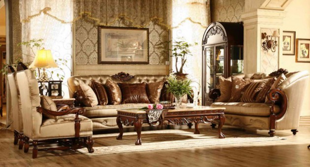 17 Timeless Antique Living Room Design Ideas