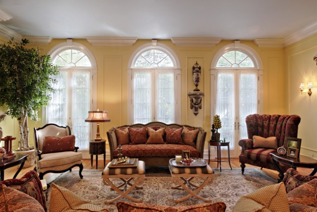 17 Timeless Antique Living Room Design Ideas