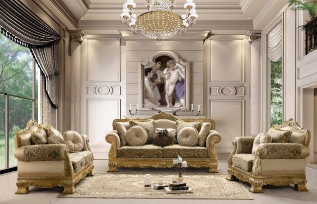 17 Timeless Antique Living Room Design Ideas