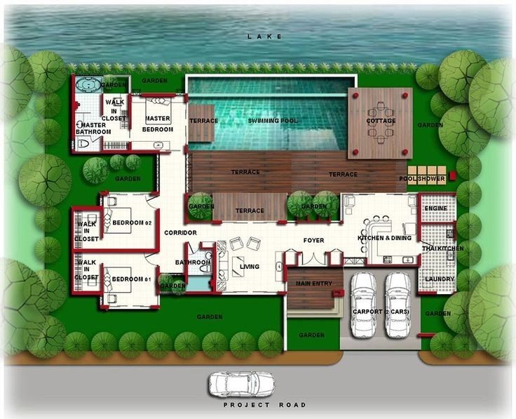 Lovely Modern Mansion House Plans - New Home Plans Design
