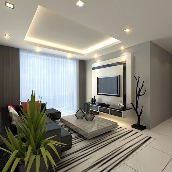 40 Stunning Modern Living Room Designs - Bored Art