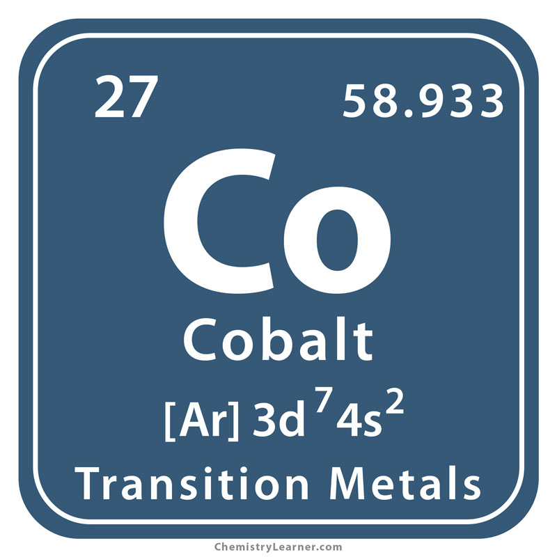 Cobalt Definition, Facts, Symbol, Discovery, Property, Uses