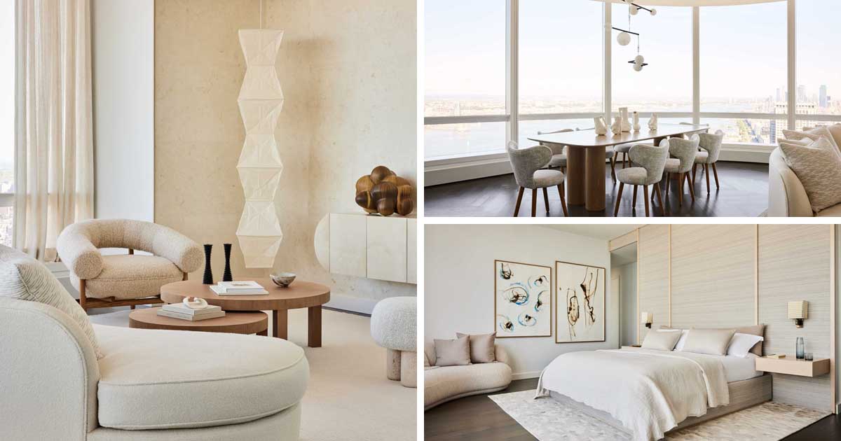 A Neutral Color Palette Creates A Calm Interior For This Apartment In ...