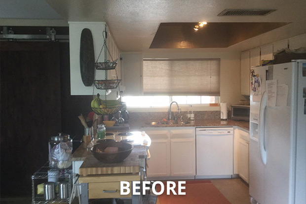 Raising A Ceiling Before And After | Shelly Lighting