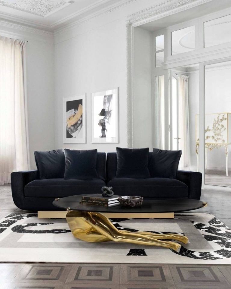 LIVING ROOM IN CONTEMPORARY NEUTRAL TONES