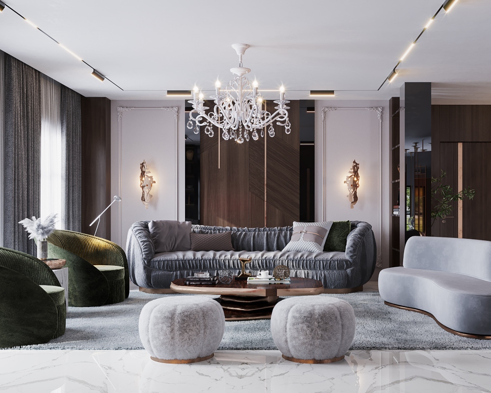 MODERN CLASSIC LIVING ROOM IN RIYADH, 58% OFF