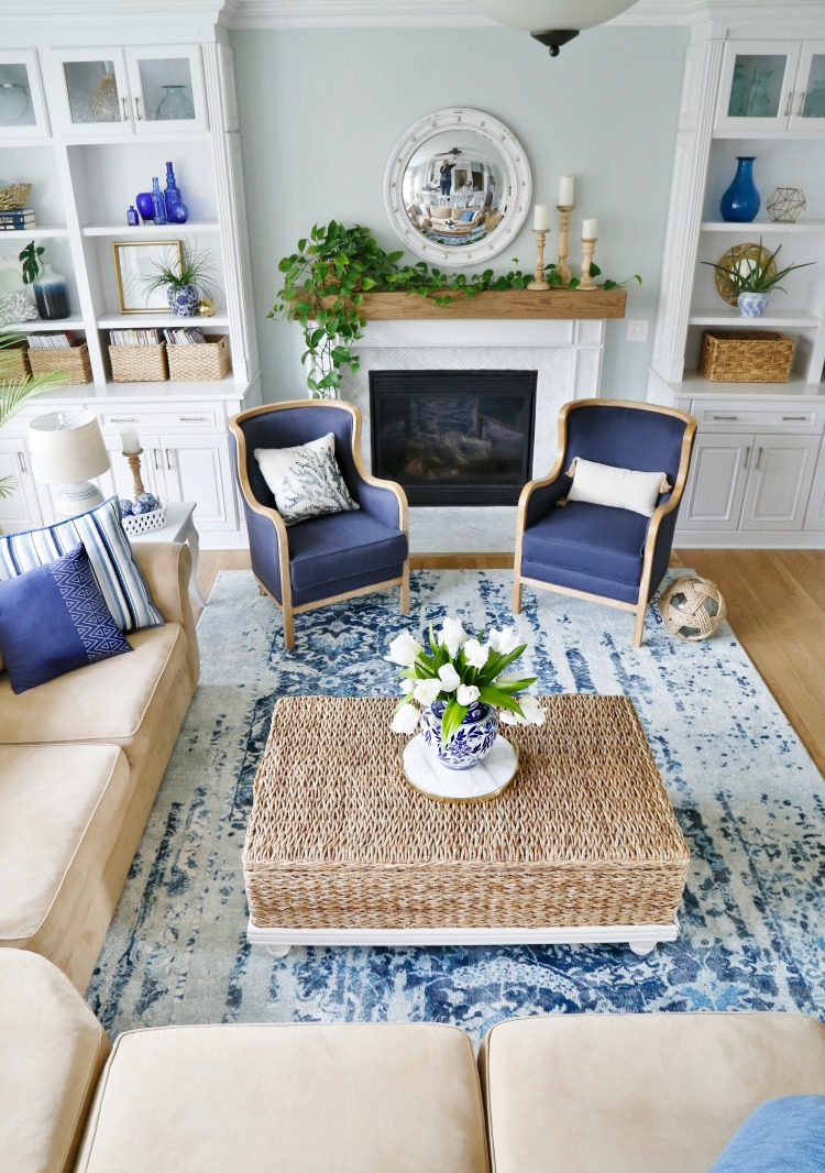 5 coastal living room ideas - Daily Dream Decor