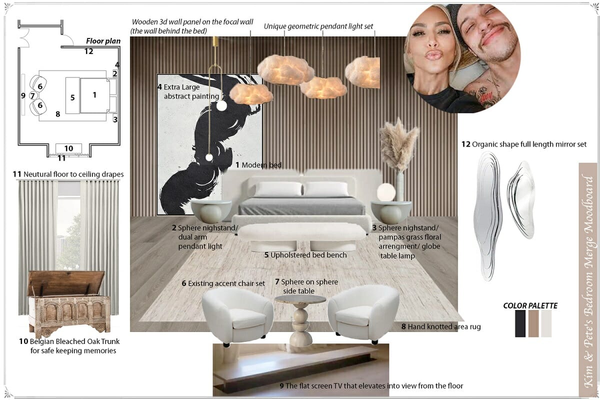 Before & After: Luxury Modern Master Bedroom Design
