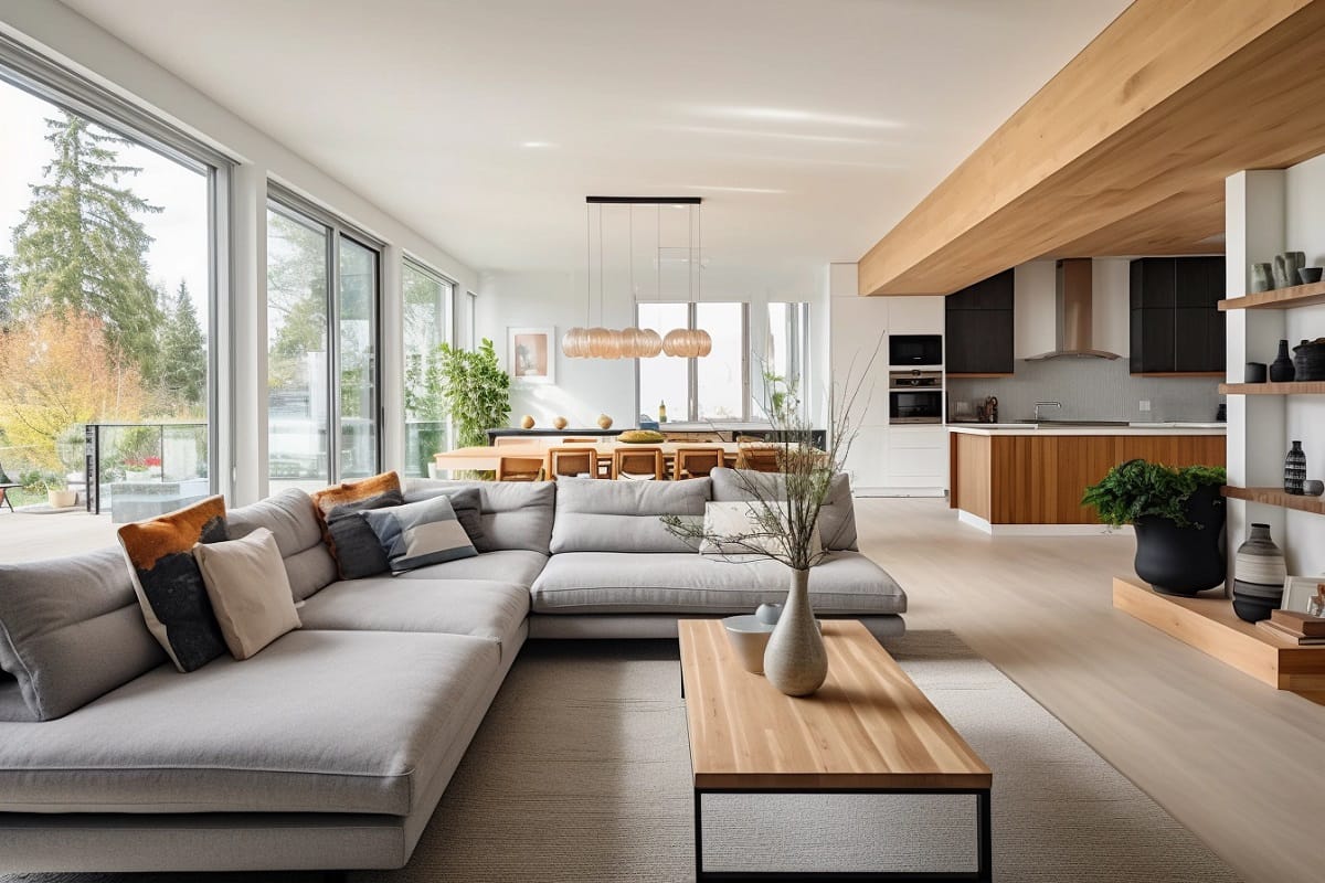 Open concept living room and kitchen ideas - Pepup Home