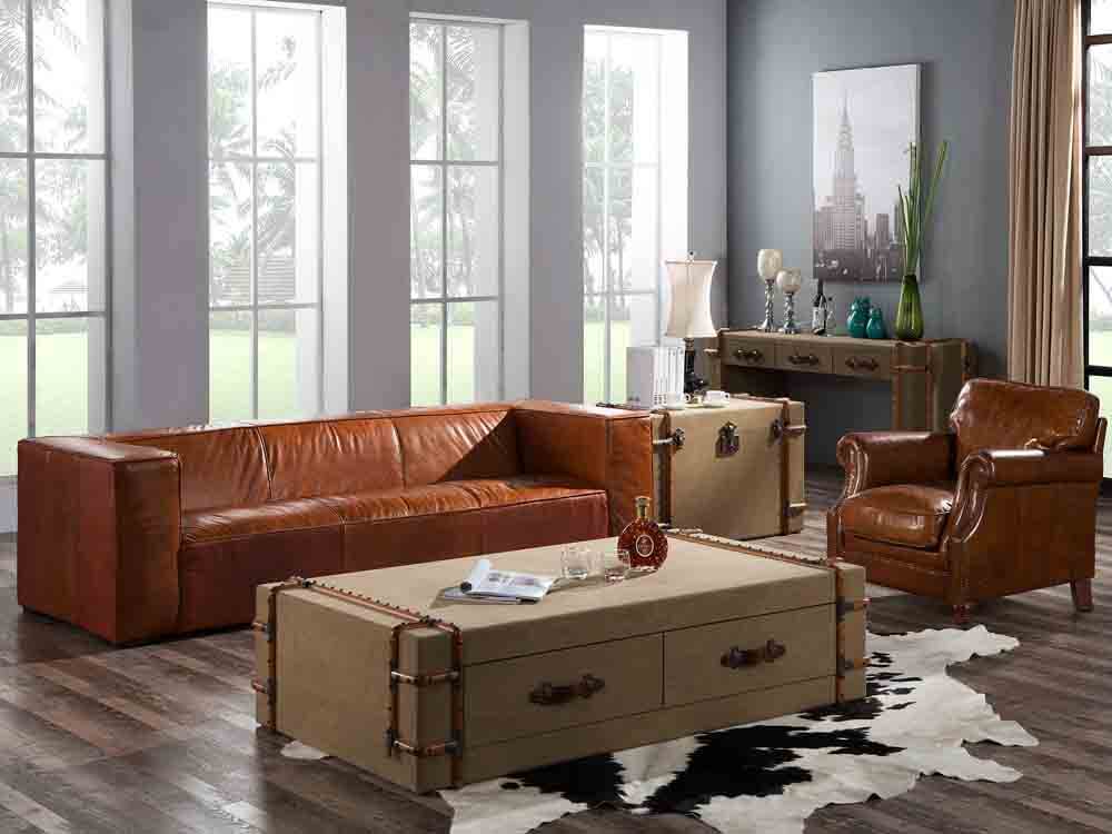 Vintage Leather Sofa