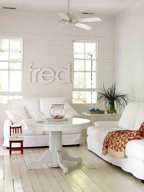 All Shades Of White: 30 Beautiful Living Room Designs - DigsDigs