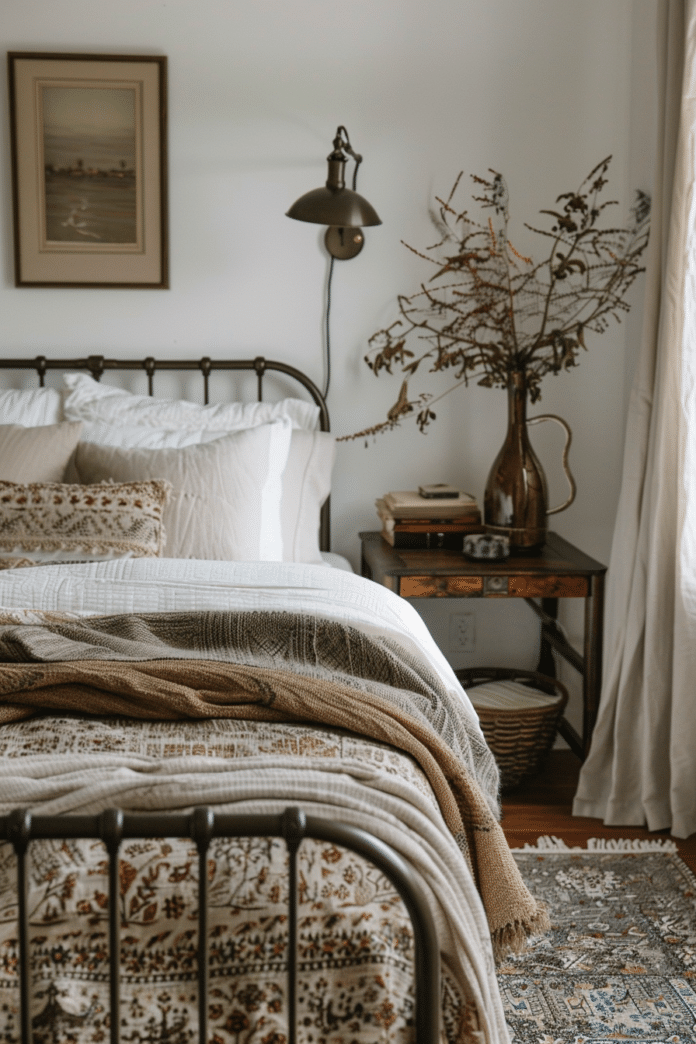 70+ Cozy Earthy Bedroom Ideas With Natural Elegance