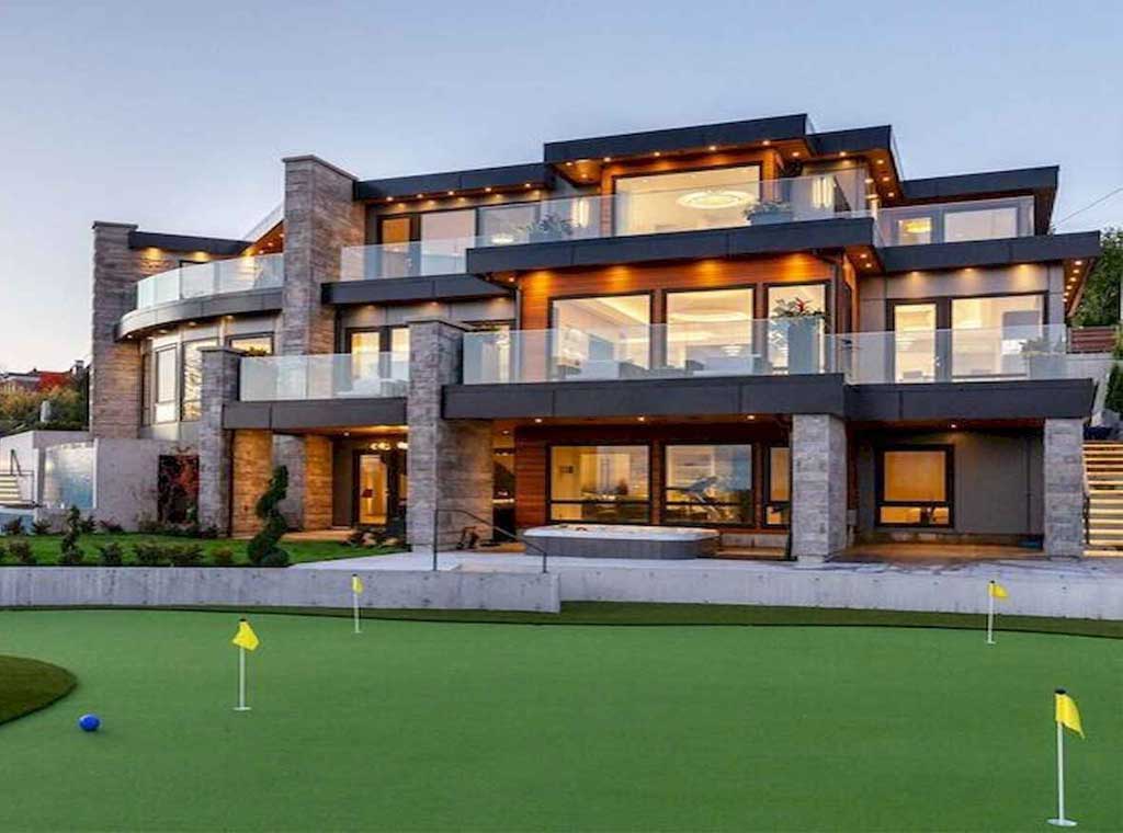 Luxury Mansion Exterior Design House | Ebhosworks