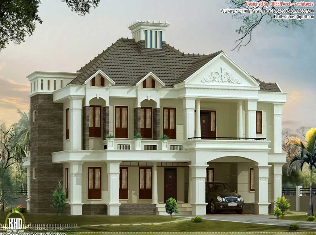 4 bedroom style luxury mansion design | Ebhosworks