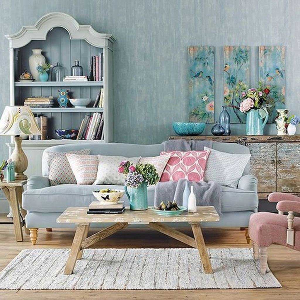 Vintage Modern Living Room Decor