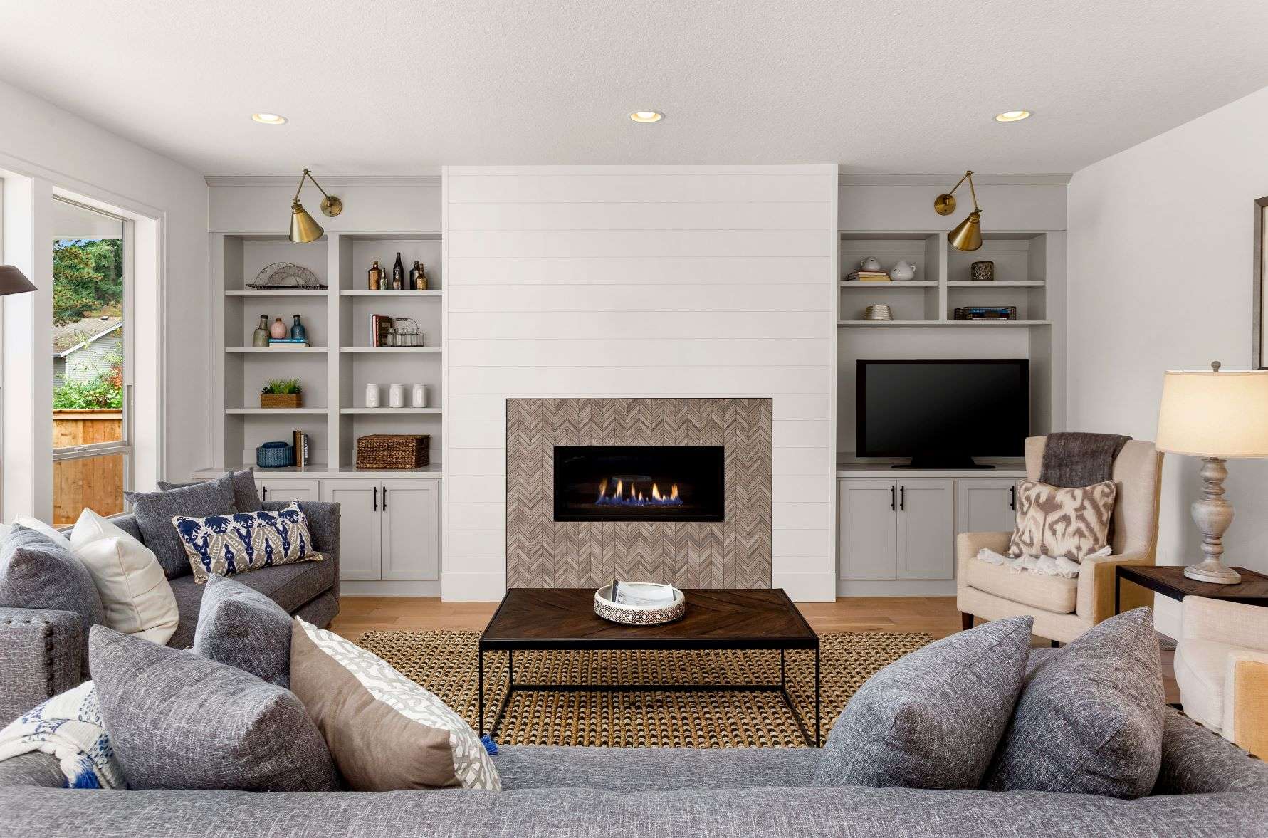 Adding a Living Room Fireplace