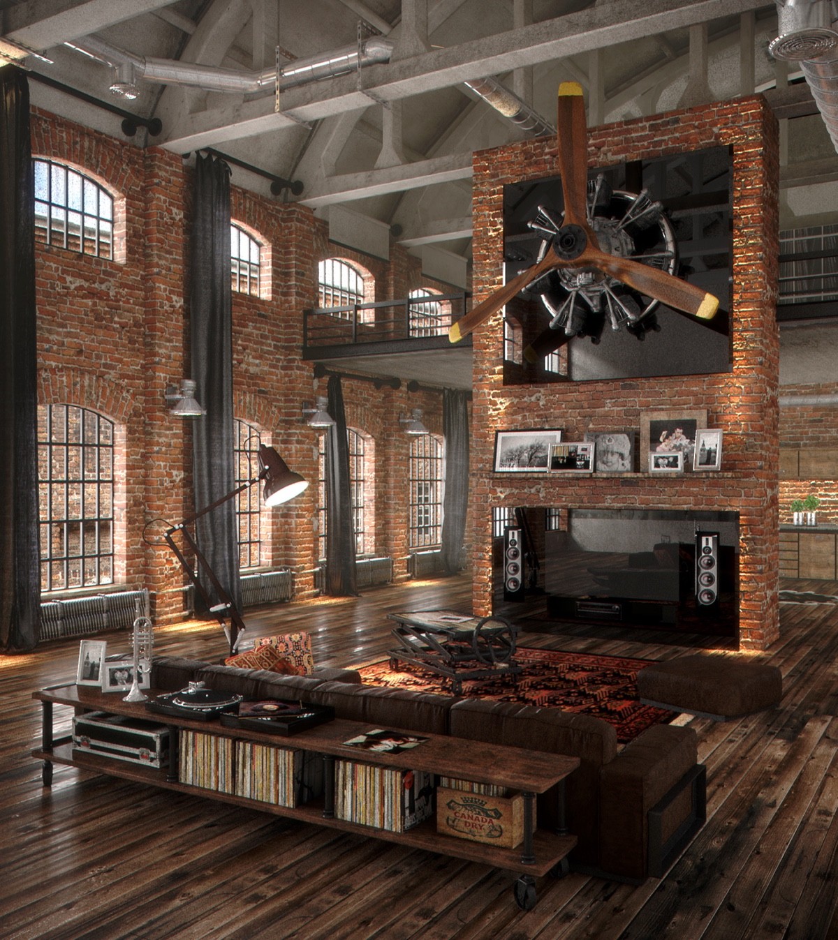 Industrial Style Living Room Design: The Essential Guide