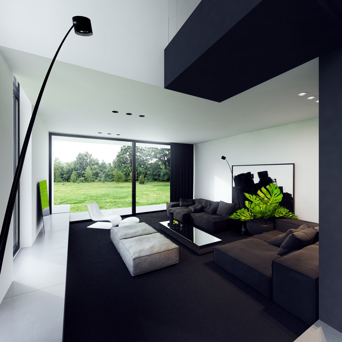 40 Gorgeously Minimalist Living Rooms That Find Substance in ...
