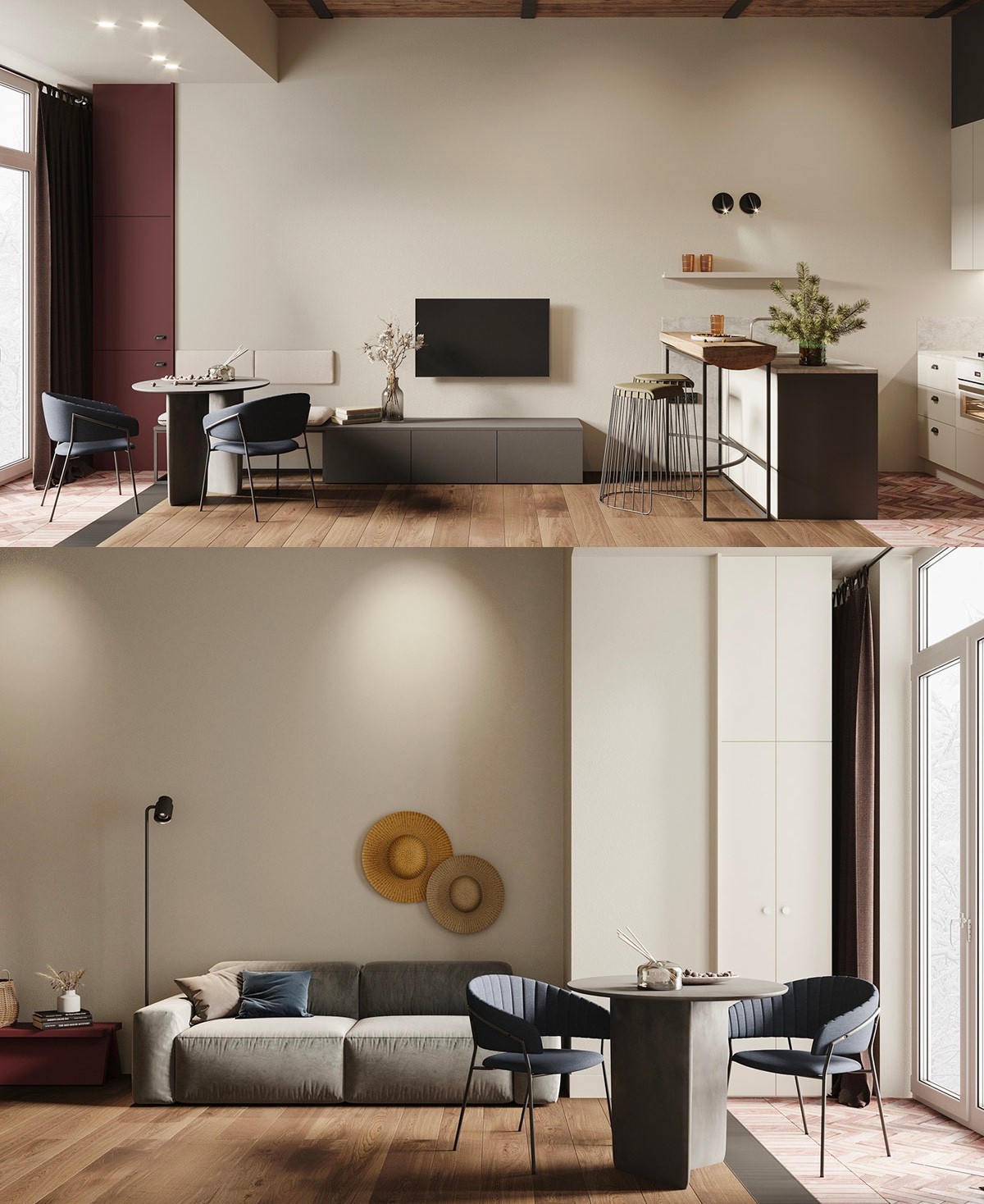 small living room with tv | Interior Design Ideas
