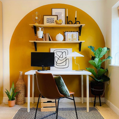 Grey and Mustard Living Room Inspiration | Homescapes
