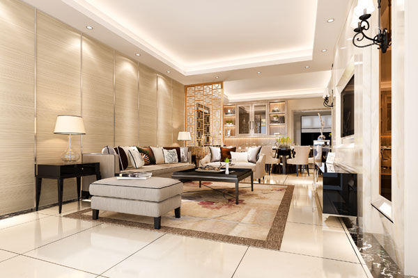 Modern Living Room Floor Tiles Texture | Baci Living Room