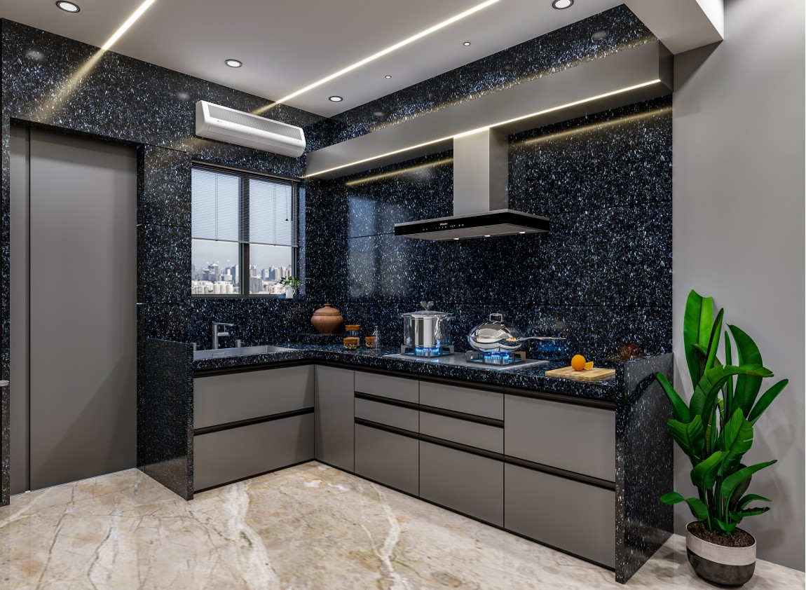 Modern Sleek Kitchen