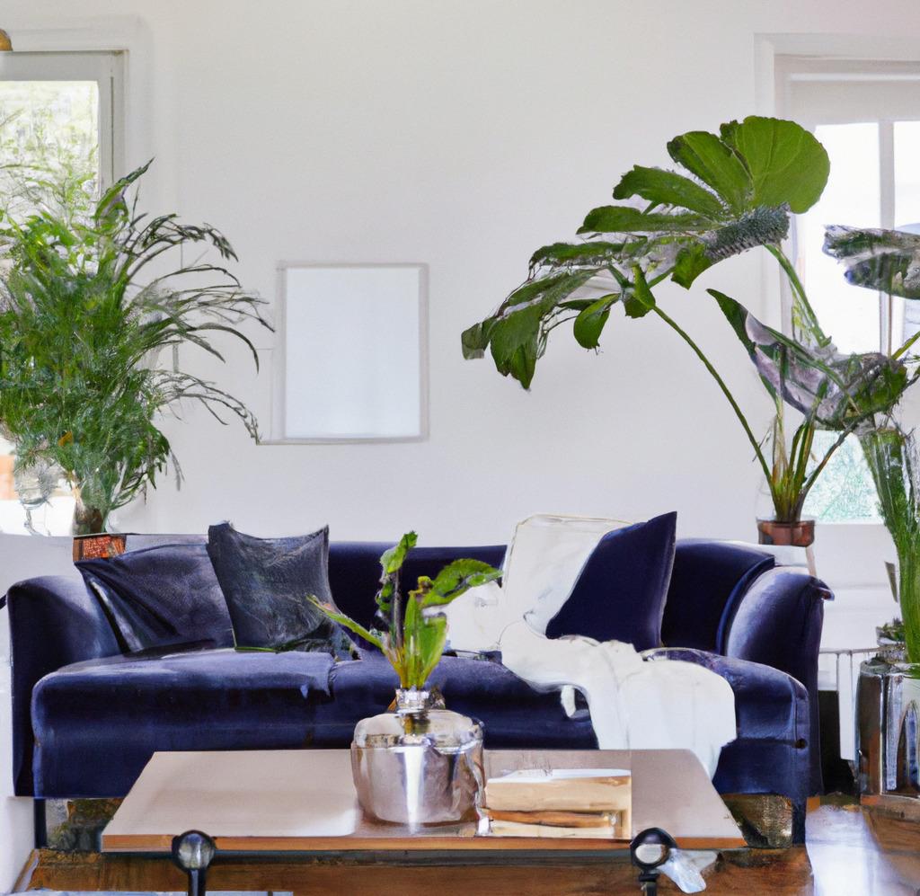 12 Unconventional Ways To Decorate Your Living Room With Indoor Plants