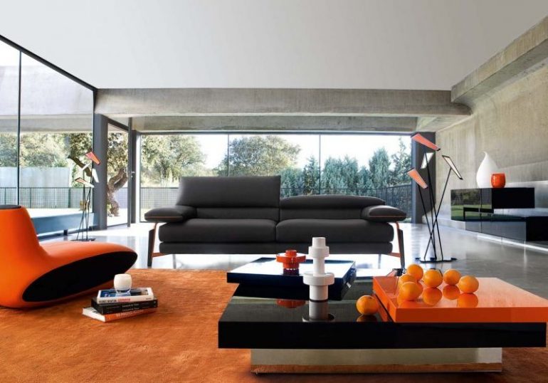 Orange color how use it in interior decoration | Insplosion