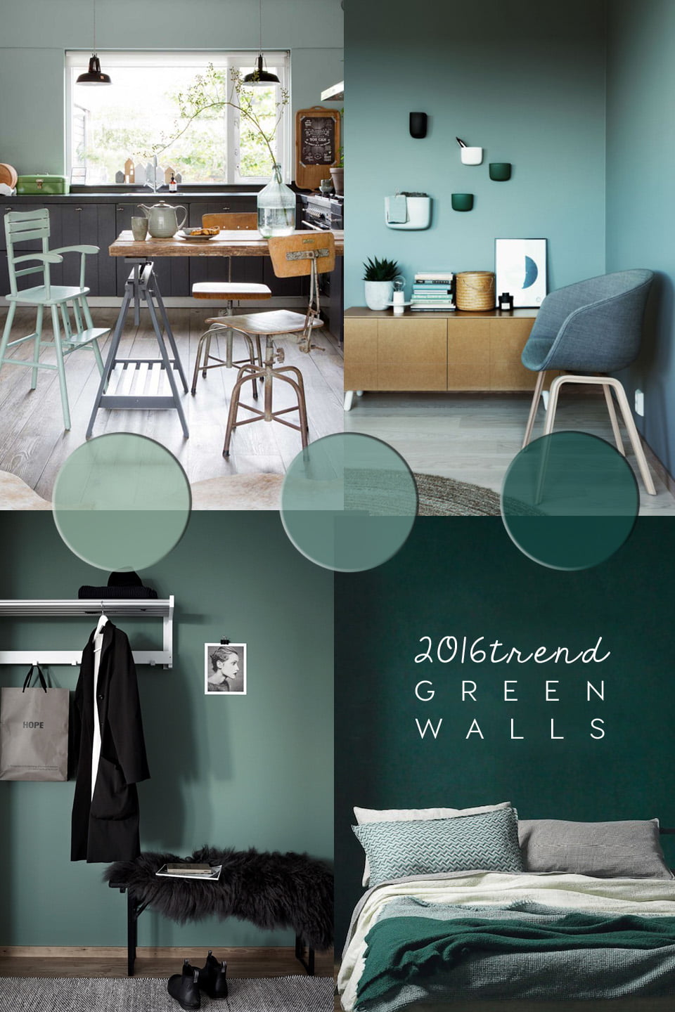 Green wall paint | INTERIOR TREND | ITALIANBARK