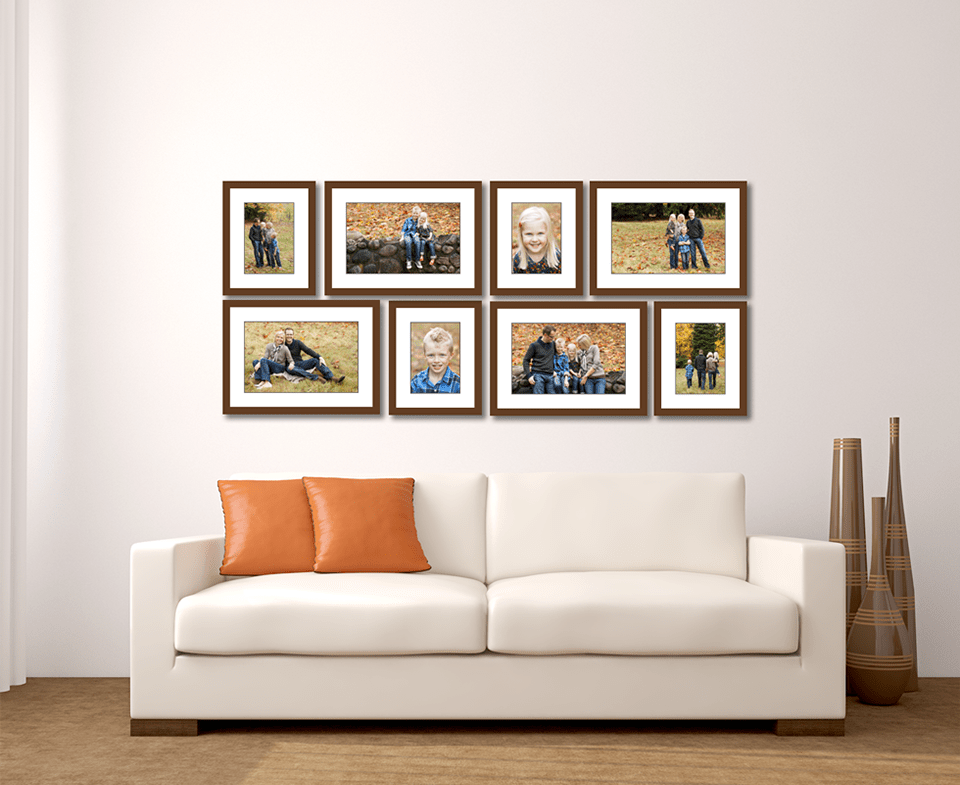 Large Living Room Wall Gallery - Jenn Di Spirito Photography