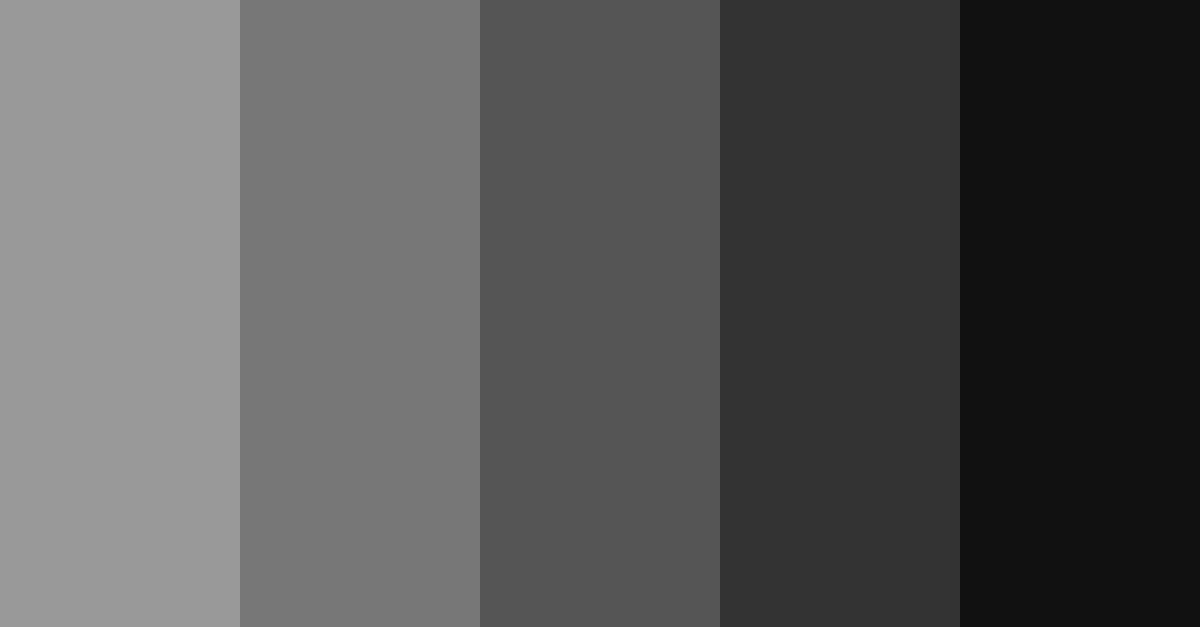 Shades of Gray: 100+ Color Names, Hex, RGB, CMYK Codes