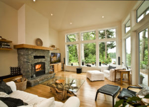 Traditional Living Room Stone Fireplace | K2 Stone
